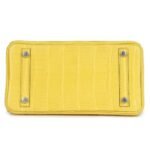 HERMÈS BIRKIN 25 MIMOSA MATTE NILOTICUS CROCODILE PALLADIUM HARDWARE