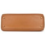 VINTAGE HERMÈS KELLY RETOURNE 32 NATUREL SABLE CHAMONIX GOLD HARDWARE