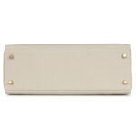 PRE-OWNED HERMÈS KELLY RETOURNE 32 CRAIE TOGO GOLD HARDWARE