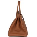 PRE-OWNED HERMÈS BIRKIN 35 GOLD TOGO GOLD HARDWARE