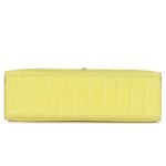 HERMÈS KELLY POCHETTE LIME MATTE ALLIGATOR PALLADIUM HARDWARE