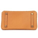 HERMÈS SPECIAL ORDER HSS BIRKIN 25 GOLD VERSO OSTRICH GOLD HARDWARE