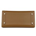 PRE-OWNED HERMÈS BIRKIN SELLIER 30 BRONZE DORE MADAME PALLADIUM HARDWARE