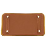 HERMÈS SPECIAL ORDER HSS BIRKIN 25 GOLD AND JAUNE AMBRE TOGO BRUSHED GOLD HARDWARE