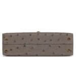 HERMÈS SPECIAL ORDER HSS KELLY SELLIER 20 GRIS TOURTERELLE AND BETON OSTRICH PERMABRASS HARDWARE