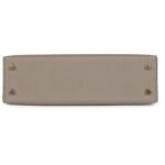 HERMÈS SPECIAL ORDER HSS KELLY SELLIER 20 GRIS ASPHALTE VERSO EPSOM PERMABRASS HARDWARE