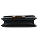 VINTAGE HERMÈS CONSTANCE 23 BLACK EVERCALF GOLD HARDWARE