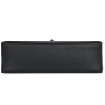 PRE-OWNED HERMÈS KELLY POCHETTE BLACK SWIFT PALLADIUM HARDWARE