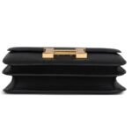 PRE-OWNED HERMÈS CONSTANCE 18 BLACK EPSOM GOLD HARDWARE