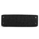 HERMÈS SPECIAL ORDER HSS KELLY SELLIER 20 BLACK AND BETON OSTRICH PERMABRASS HARDWARE