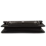 HERMÈS ROULIS SLIM WALLET BLACK CHEVRE MYSORE PALLADIUM HARDWARE