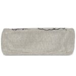 HERMÈS HERBAG ZIP PEGASE POP PM 31 ECRU TOILE H CANVAS AND BLACK HUNTER PALLADIUM HARDWARE