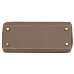 HERMÈS KELLY RETOURNE 25 ETOUPE TOGO GOLD HARDWARE