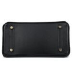 HERMÈS BIRKIN 25 BLACK BOX GOLD HARDWARE