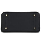 HERMÈS BIRKIN 25 BLACK TOGO GOLD HARDWARE