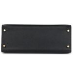 HERMÈS KELLY SELLIER 28 BLACK EPSOM GOLD HARDWARE