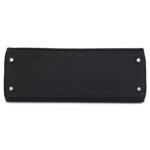 HERMÈS KELLY RETOURNE 32 BLACK TOGO PALLADIUM HARDWARE