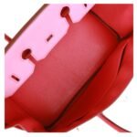 PRE-OWNED HERMÈS SPECIAL ORDER (HSS) BIRKIN 35 BUBBLEGUM AND BOUGAINVILLEA EPSOM PALLADIUM HARDWARE