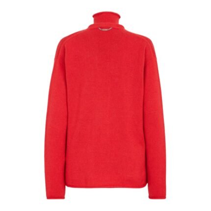FENDI TWIN SET RED CASHMERE