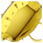 HERMÈS BIRKIN 25 LIME SWIFT PALLADIUM HARDWARE