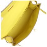 HERMÈS KELLY POCHETTE LIME SWIFT GOLD HARDWARE