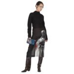 FENDI TOP BLACK WOOL TOP