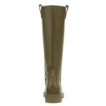 FENDI FILO GREEN LEATHER BOOTS