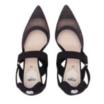 FENDI COLIBRÌ NUDE LEATHER AND SLINGBACKS WITH HIGH HEEL