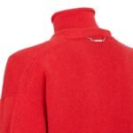 FENDI TWIN SET RED CASHMERE