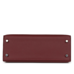 HERMÈS KELLY SELLIER 25 ROUGE H EPSOM ELECTRUM HARDWARE