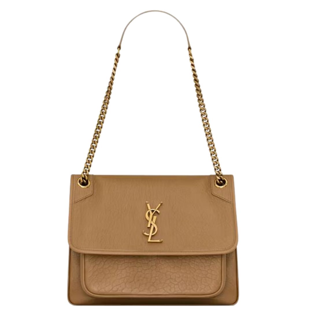 1 SAINT LAURENT NIKI MEDIUM IN GRAINED LAMBSKIN