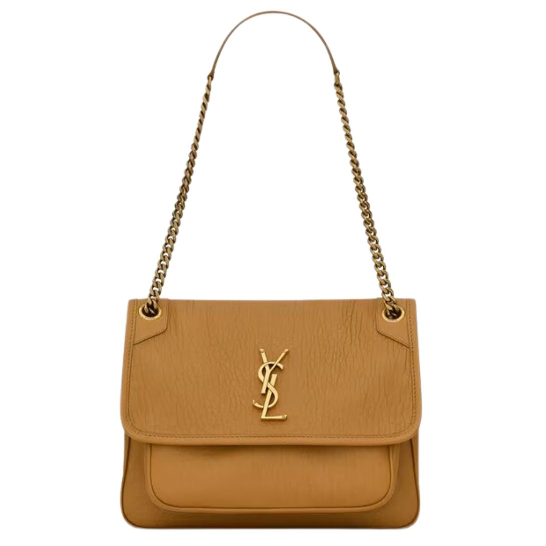 1 SAINT LAURENT NIKI MEDIUM IN GRAINED LAMBSKIN