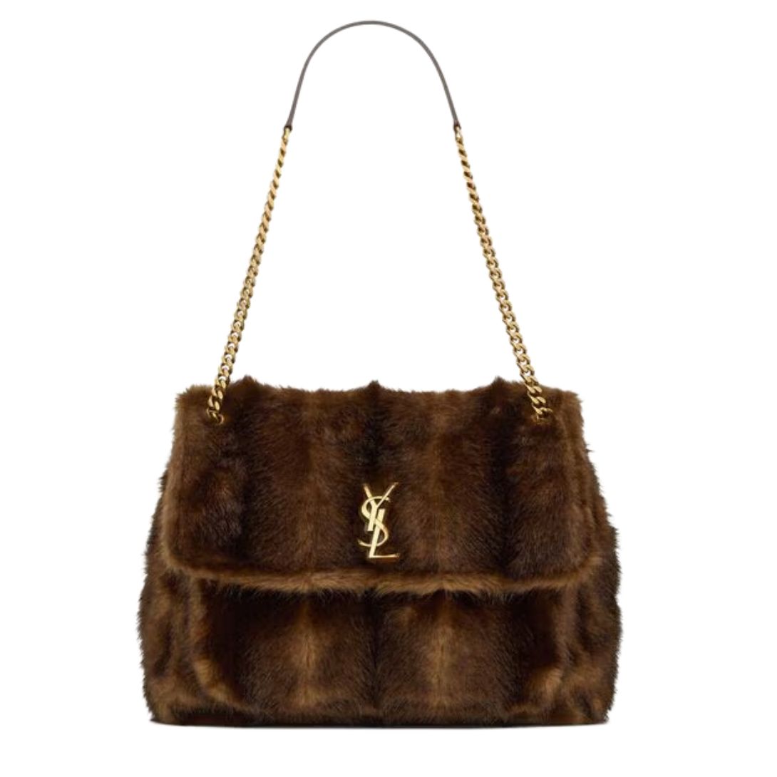 1 SAINT LAURENT NIKI LARGE IN SHEARLING