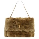 SAINT LAURENT NIKI OVERSIZED IN SHEARLING