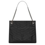 SAINT LAURENT NIKI SHOPPING IN VINTAGE LEATHER
