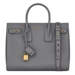 SAINT LAURENT SAC DE JOUR IN SUPPLE GRAINED LEATHER SMALL