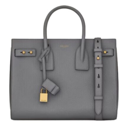 SAINT LAURENT SAC DE JOUR IN SUPPLE GRAINED LEATHER SMALL