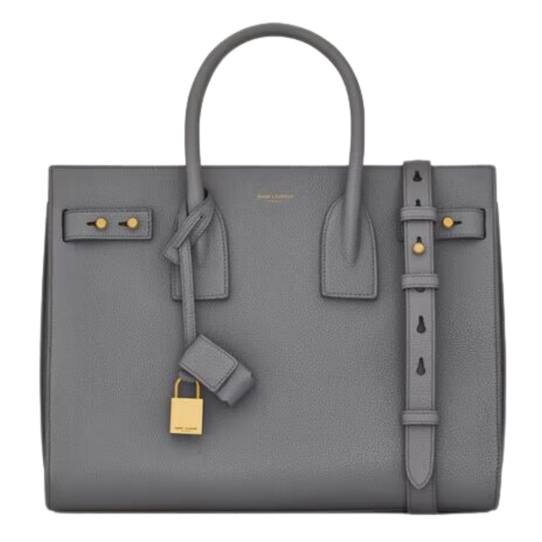 1 SAINT LAURENT SAC DE JOUR IN SUPPLE GRAINED LEATHER SMALL