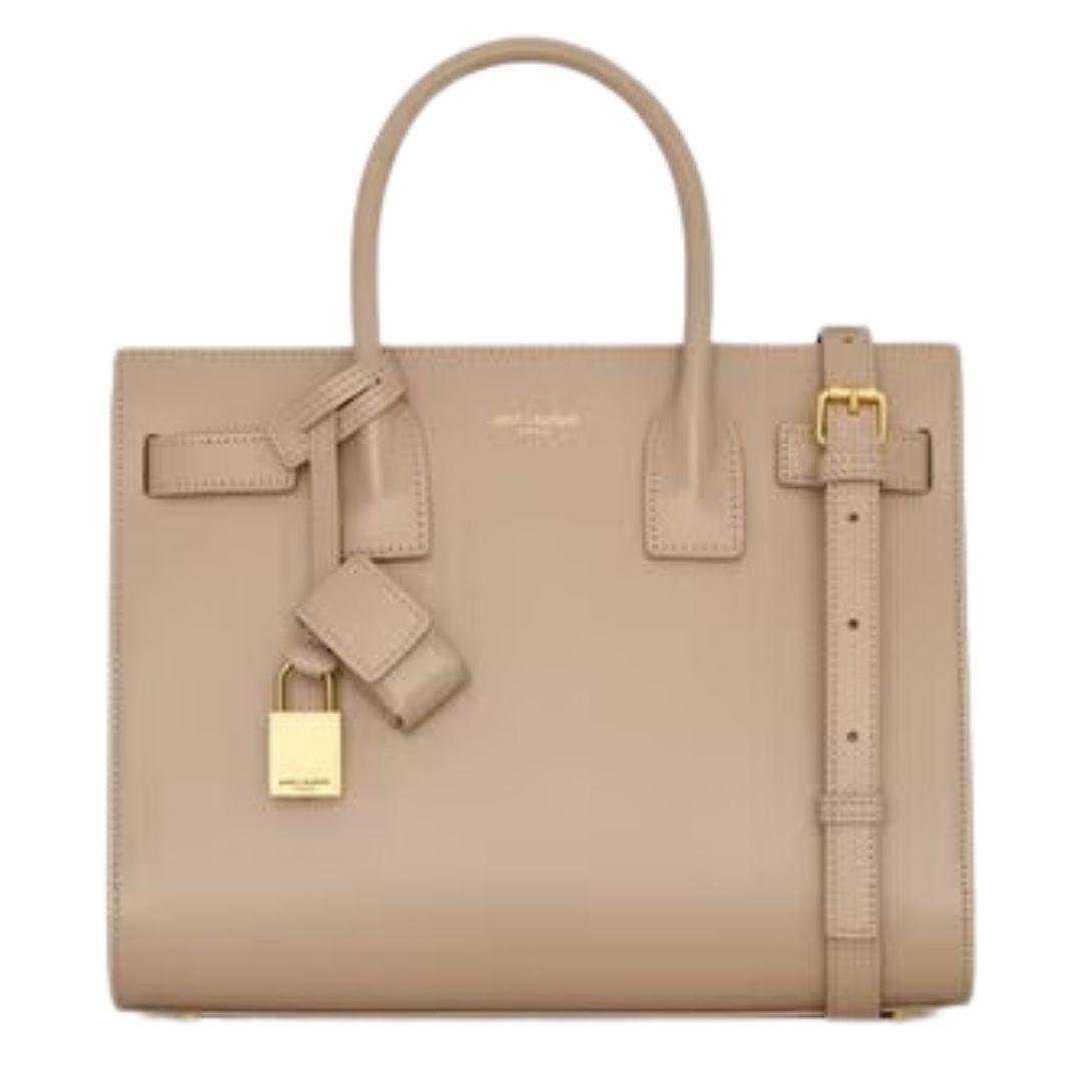 1 SAINT LAURENT SAC DE JOUR IN SMOOTH LEATHER NANO