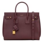 SAINT LAURENT SAC DE JOUR IN SUPPLE GRAINED LEATHER SMALL