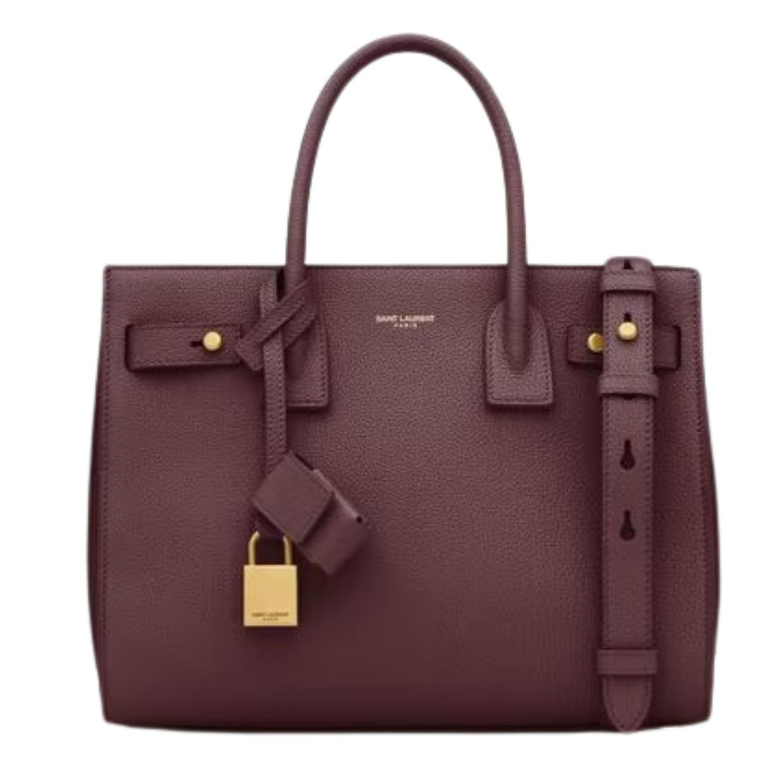 1 SAINT LAURENT SAC DE JOUR IN SUPPLE GRAINED LEATHER BABY