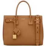 SAINT LAURENT SAC DE JOUR IN SUPPLE GRAINED LEATHER BABY