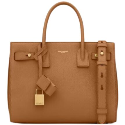 SAINT LAURENT SAC DE JOUR IN SUPPLE GRAINED LEATHER BABY
