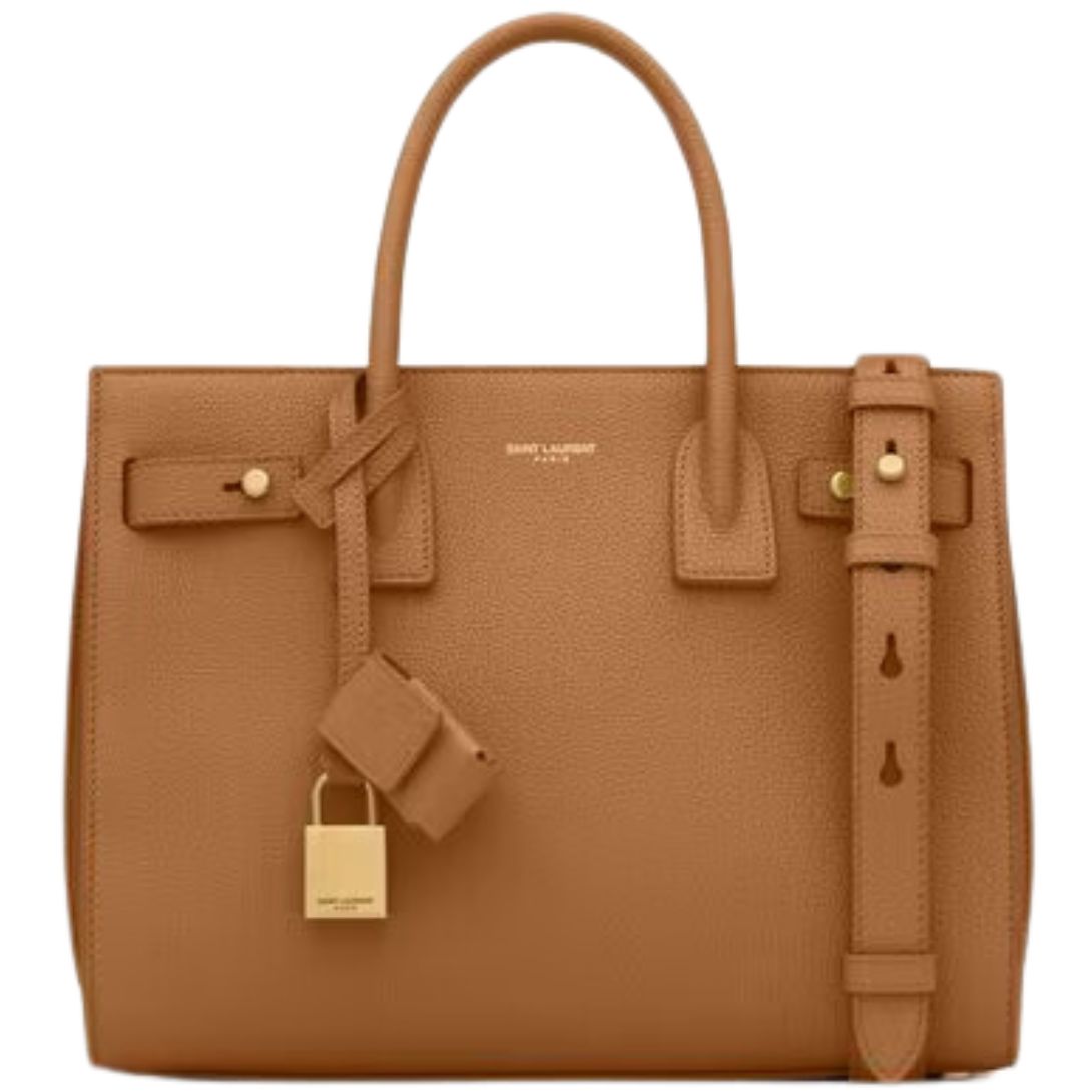 1 SAINT LAURENT SAC DE JOUR IN SUPPLE GRAINED LEATHER BABY