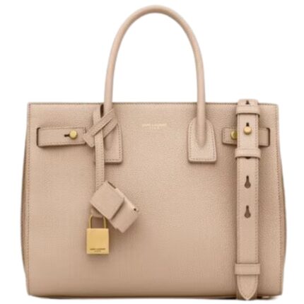 SAINT LAURENT SAC DE JOUR IN SUPPLE GRAINED LEATHER BABY