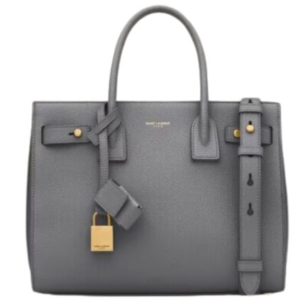 SAINT LAURENT SAC DE JOUR IN SUPPLE GRAINED LEATHER BABY