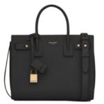 SAINT LAURENT SAC DE JOUR IN SUPPLE GRAINED LEATHER NANO