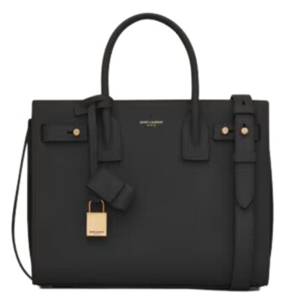 SAINT LAURENT SAC DE JOUR IN SUPPLE GRAINED LEATHER NANO