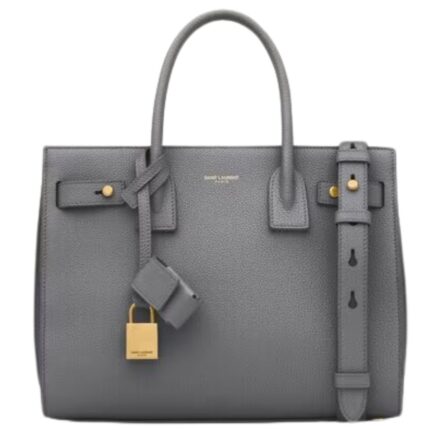 SAINT LAURENT SAC DE JOUR IN SUPPLE GRAINED LEATHER BABY