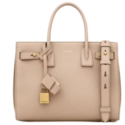 SAINT LAURENT SAC DE JOUR IN SUPPLE GRAINED LEATHER BABY